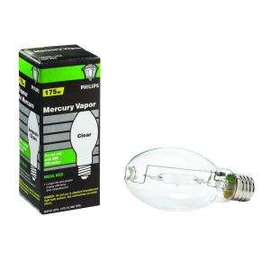   175 Watt Clear Mercury Vapor HID Light Bulb 140905 