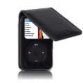 160GB iPod Classic echt Leder Schutz Flip Case mit abnehmbarem 