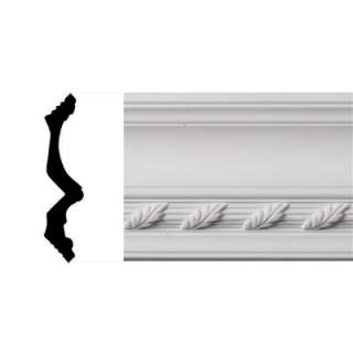   in. x 8 ft. Polyurethane Crown Molding RC46414 