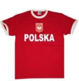  Polen/Polska T Shirt im Trikot Look + Wappen S XXL Weitere 