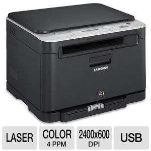 Samsung CLX 3185 Color Laser Multifunction Printer   17 ppm Black, 4 