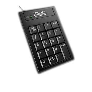 Klip Xtreme KNP 100 Slim Essential KeyPad   19 Keys, USB, Retractable 