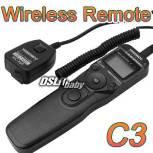YONGNUO Wireless Remote Control for Canon 30D 40D 7D 5DII 50D MC 36R 