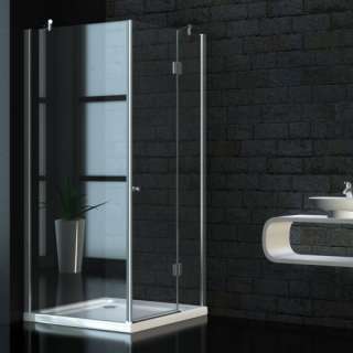 Duschkabine Dusche mit Duschwanne 90x90 cm 9R 8mm Glas  