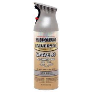  11 oz. Metallic Satin Nickel Spray Paint 249130 at The Home Depot