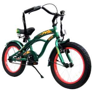 bike*star 40.6cm (16 Zoll) Kinder Fahrrad Cruiser   Grün  