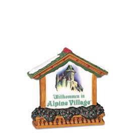 Dept 56 Alpine Village Welcome To Alpine Village 799905  