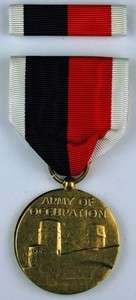 WWII Army Occupation Medal & Ribbon Lot USM81  