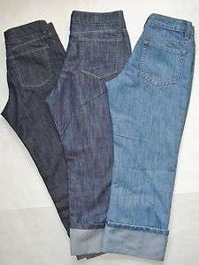 New MERONA Mid Rise Cuffed Capri Womens Crop Cropped Pant Fit 1 Jeans 