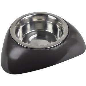 Icon Stainless Steel Pet Dog Cat Water Food Dish Bowl Small Dishwasher 