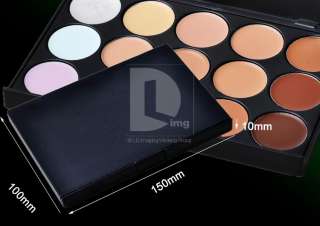 15 Color Eyeshadow Camouflage Concealer Palette Makeup  