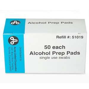 Acme United Corporation ACM51019 Alcohol Pad Refills :  