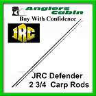 JRC DEFENDER CARP FISHING RODS 2 3/4lb tc / 3lb tc /3 1