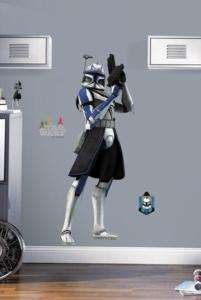 Star Clone Wars Capt. Rex JUMBO Wandtattoo Sticker NEU & OVP das 