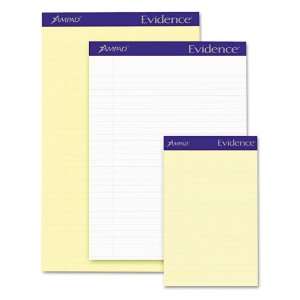  Ampad : Evidence Recycled Pads, Wide Rule, Ltr, WE, 12 50 