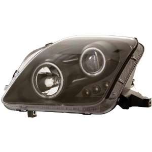 Anzo USA 121164 Honda Prelude Projector with Halo/Black Clear with 