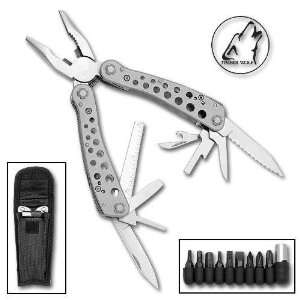   Multi Tool Stainless Steel with Accessory Bits