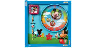   Horloge Pendule Reveil Montre Mickey Chambre