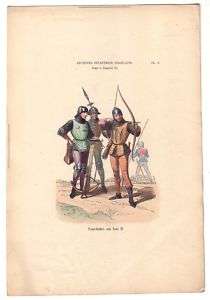   Archers Louis XI Arc Arbalète Bow Bower Crossbow