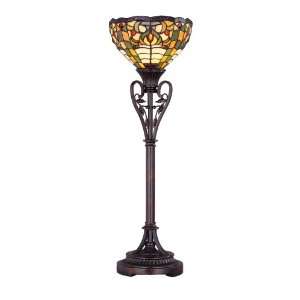  Lite Source C4665 Tryphena Table Lamp, Antique Brown with 