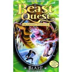 Blaze the Ice Dragon Beast Quest Book NEW pb A. Blade  