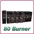 80 SATA Burner CD DVD Disc Daisy Chain Duplicator Copie