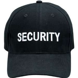   Black Security Supreme Low Profile Insignia Cap: Sports & Outdoors