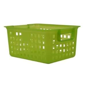 Green Mesh Storage Basket By IRIS (single):  Home & Kitchen