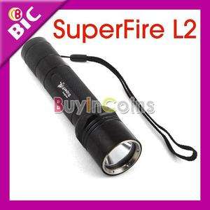 SuperFire L2 SST 50 1300 Lumens 5 Mode 18650 Flashlight  