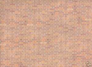Doll House Wallpaper Exterior Papers Old Red Brick(h71)  