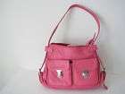 Pink leather purse El Corte Ingles Spain NWT New