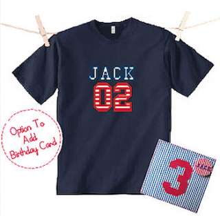 personalised t shirt boys & girls college style by tillie mint 