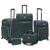 Beverly Hills Country Club San Vincente 5 Piece Luggage Set   Gre