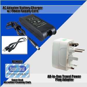  Kit AC Adapter/Battery Charger Power Supply Cord for Dell Inspiron 