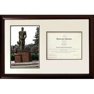  Michigan State University Spartan Statue Scholar Framed 