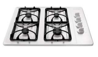 New Frigidaire 30 30 Inch White Gas Stovetop Cooktop FFGC3015LW 