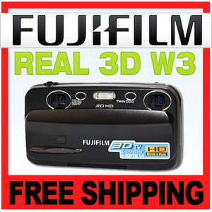 Fujifilm FinePix Real 3D W3 Digital Camera   Brand New 74101004984 