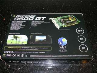 EVGA GeForce 9500GT 1GB DDR2 PCIe Graphics Card  
