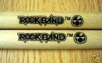 Official Rock Band 2  DRUM STICKS  PS2 PS3 Xbox Wii  