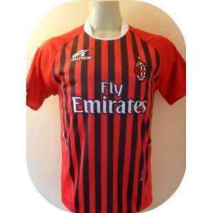 AC MILAN YOUTH SOCCER JERSEY ONE SIZE FOR 12 TO 14 YEARS OLD.NEW