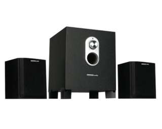 new acoustic audio 2 1 channel home computer speaker system