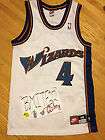 Chris Webber Vintage Nike Washington Wizards Home Authentic Jersey 36