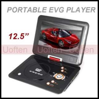 Hot 12 169 Portable Car Remote Control TV DVD Player  
