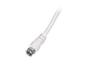    STEREN Model 205 015WH 6 ft. F Coaxial Cable, White F F