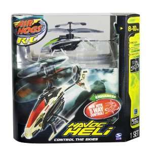  Air Hogs Havoc Helicopter   Metallic Green/Silver Toys 