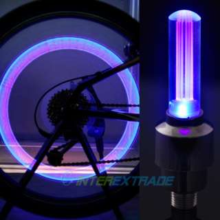 Cycling Motor Bike Car Tire Wheel Alarm Flash LED Light  
