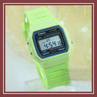 CASIO Retro Alarm WATCH F91W BLUE Classic Sport Date  