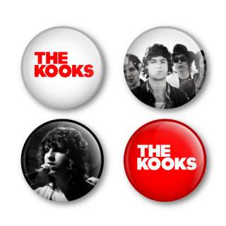 The Kooks Badges Buttons Pins Albums Tickets Shirts  