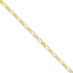  14k 3.25mm Fancy Anchor Chain Length 18 Jewelry
