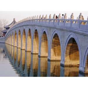 Seventeen Arch Bridge, Kumming Lake, Summer Palace, Beijing, China 